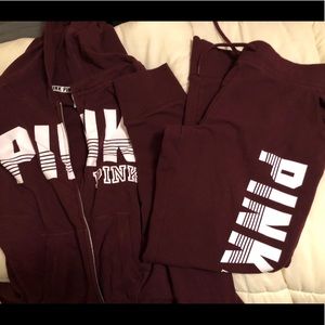 PINK jacket/jogger